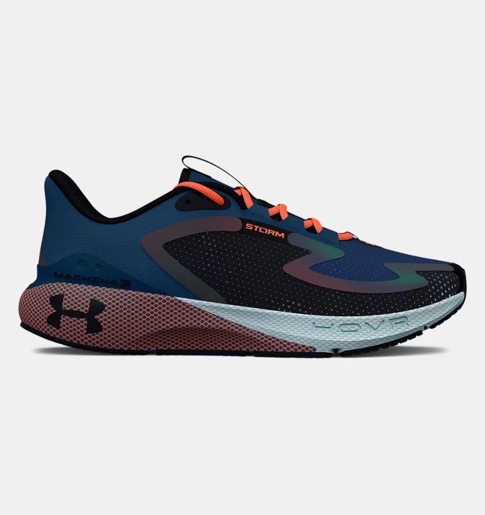 UA HOVR™ Machina 3 is more than a running shoe. Yes, it gives you the energy return of UA HOVR®, but it also coaches you in real-time to help you run better when you connect them to UA MapMyRun™